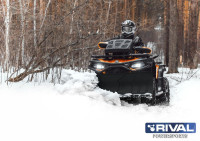 Снегоотвал быстросъемный Quick2 black 150 мм (All ATV)