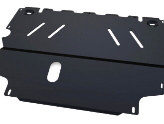 Защита картера и КПП АвтоБроня для Seat Alhambra II 2010-2015, сталь 1.8 мм, с крепежом, 111.05001.1